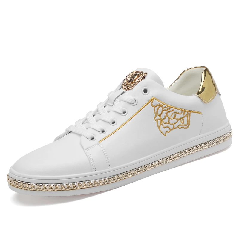 2020 New Fashion Walking Shoes Lace Up Genuine Leather Upper Tenis Sneakers Luxury Men's Casual Shoes
2020 New Fashion Walking Shoes Lace Up Genuine Leather Upper Tenis Sneakers Luxury Men's Casual Shoes
