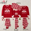 Christmas 2019 cotton dress christmas pyjamas family red elk kids christmas pyjamas