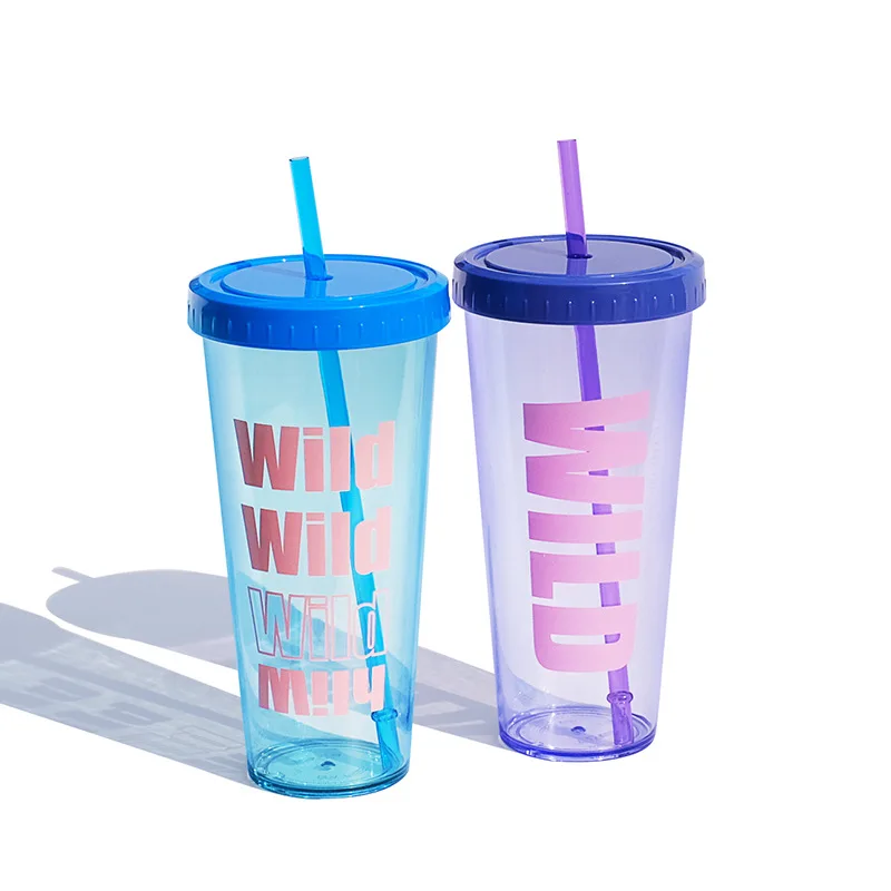 ZOGIFTS 640Ml Large Capacity Transparent Double Wall Tumbler Cups Plastic Reusable Water Bottle Small Gift For Friends, As per picture
ZOGIFTS 640Ml Large Capacity Transparent Double Wall Tumbler Cups Plastic Reusable Water Bottle Small Gift For Friends, As per picture