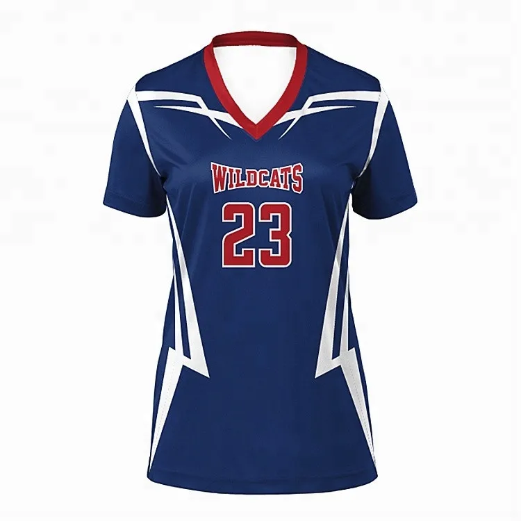 High quality wholesale print custom polyester volleyball jersey uniforms tshirt, Customized color
High quality wholesale print custom polyester volleyball jersey uniforms tshirt, Customized color