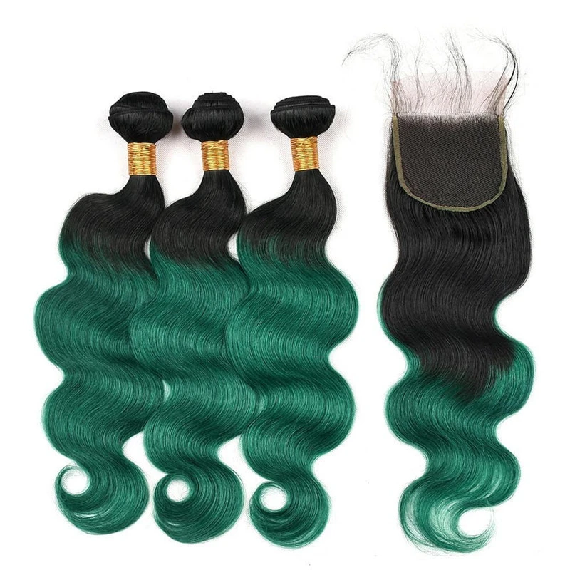 Factory Vendor Wholesale Brazilian Ombre Two Tone Color Body Wave Remy Human Hair Bundles with closure
Factory Vendor Wholesale Brazilian Ombre Two Tone Color Body Wave Remy Human Hair Bundles with closure