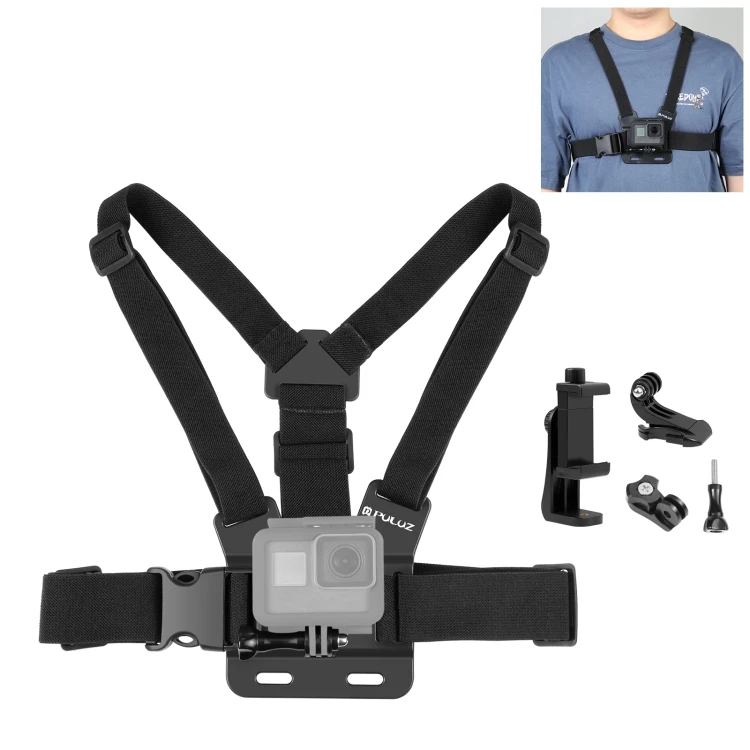 Dropshipping PULUZ 5 In 1 Adjustable Body Mount Belt Chest Strap With Phone Clamp & J Hook Mount & Long Screw Kit
Dropshipping PULUZ 5 In 1 Adjustable Body Mount Belt Chest Strap With Phone Clamp & J Hook Mount & Long Screw Kit