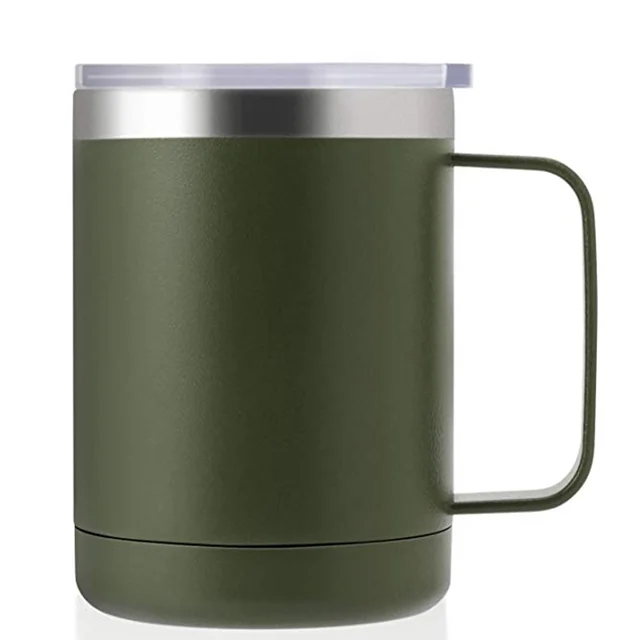 Stainless Steel Coffee Mug Cup With Handle 12 oz Double Wall Vacuum Insulated Tumbler With Lid Travel Friendly, Customized color acceptable
Stainless Steel Coffee Mug Cup With Handle 12 oz Double Wall Vacuum Insulated Tumbler With Lid Travel Friendly, Customized color acceptable