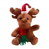 Wholesale Christmas Reindeer Animal Elk Plush Toy With Music Box