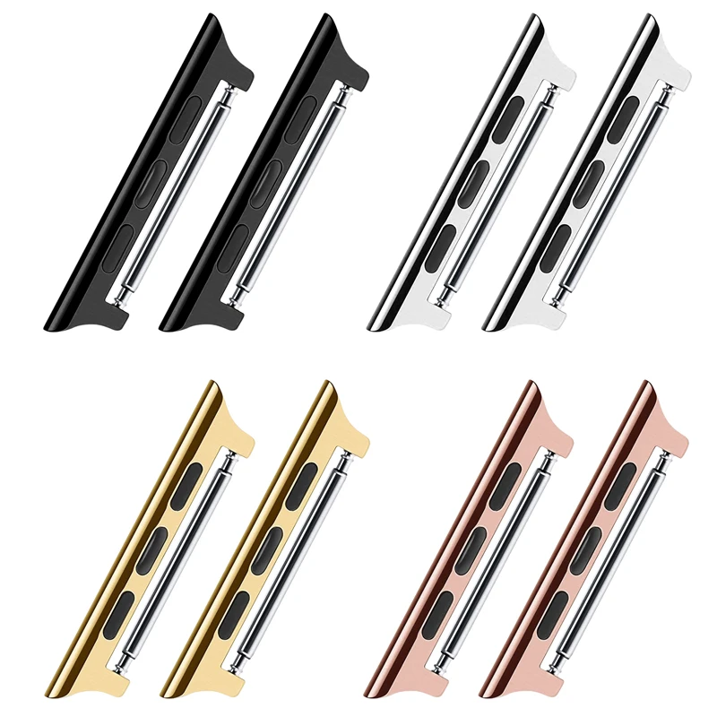 Stainless Steel Adapter Accessories Wrist Smart Watch Band Adapter connector for Apple Watch 20mm 22mm 24mm
Stainless Steel Adapter Accessories Wrist Smart Watch Band Adapter connector for Apple Watch 20mm 22mm 24mm