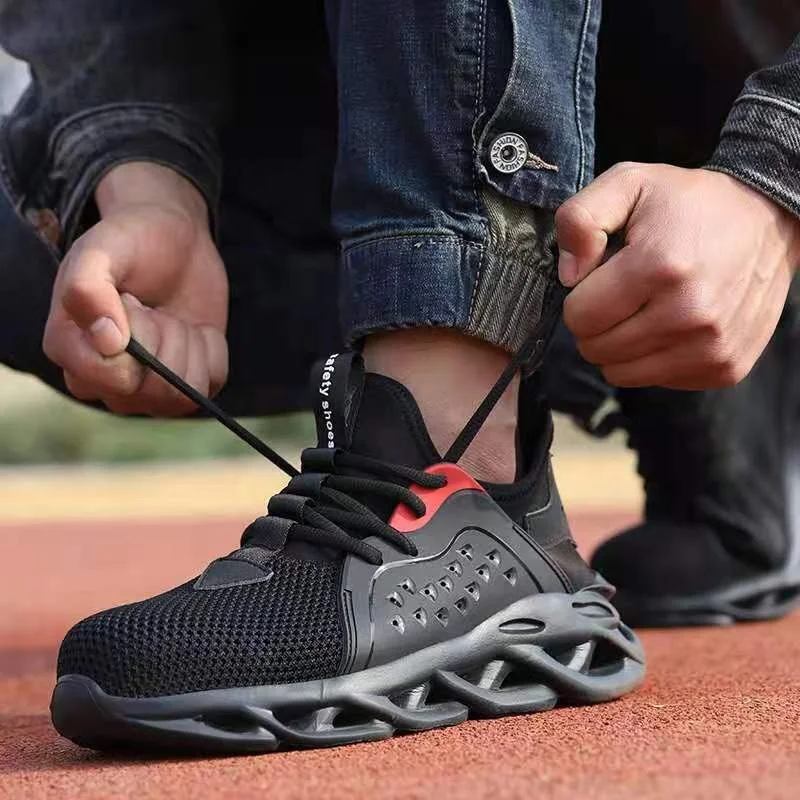 2021 summer labor safety shoes Breathable anti-smashing anti-piercing safety shoes steel toe cap work shoes men, Picture
2021 summer labor safety shoes Breathable anti-smashing anti-piercing safety shoes steel toe cap work shoes men, Picture