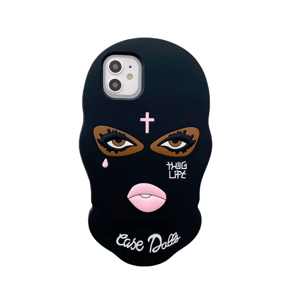 3D Black Face girl Silicon Phone Case for iPhone 13 Pro Max 7 Plus 8 6 6s X XR XS Case Dolls Black Unique Phone Case
3D Black Face girl Silicon Phone Case for iPhone 13 Pro Max 7 Plus 8 6 6s X XR XS Case Dolls Black Unique Phone Case