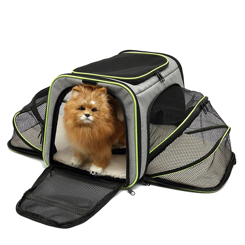 New Design Hot Wholesale Soft Sided Pet Carrier Bag Pet Cages Carriers Portable Cat Dog Back, Grey
New Design Hot Wholesale Soft Sided Pet Carrier Bag Pet Cages Carriers Portable Cat Dog Back, Grey