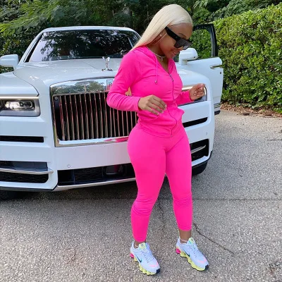 FC21745 Solid Casual Tracksuit Women Sports Two Pieces Set 2021 Home Sweatpants Outfits, As picture shown or customized following customer design
FC21745 Solid Casual Tracksuit Women Sports Two Pieces Set 2021 Home Sweatpants Outfits, As picture shown or customized following customer design