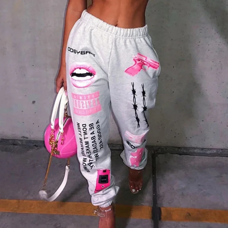 2021 Printed Fashion Elastic Waist Sports Casual Harem Pants Custom Femme Joggers Pants Printed Women Sweatpants Women Joggers
2021 Printed Fashion Elastic Waist Sports Casual Harem Pants Custom Femme Joggers Pants Printed Women Sweatpants Women Joggers
