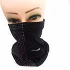 Custom Brand Logo Reflective Silver Printing Multifunctional Face Mask Tube Bandana Buffs Scarf