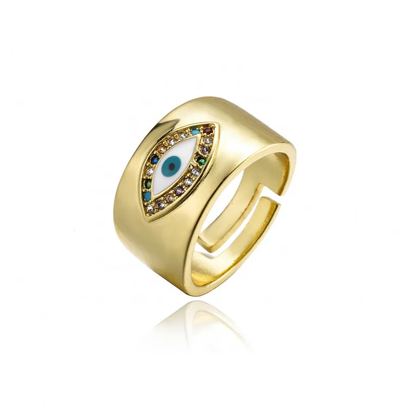 Lotus gold filled jewelry color zircon brass evil eye zircon mens rings, Gold/silver
Lotus gold filled jewelry color zircon brass evil eye zircon mens rings, Gold/silver
