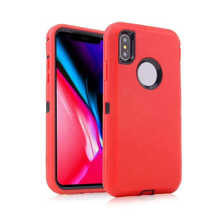 Anti slip military grade armor hybrid case hard robot defender mobile phone back cover for IPhone XR, Multi
Anti slip military grade armor hybrid case hard robot defender mobile phone back cover for IPhone XR, Multi