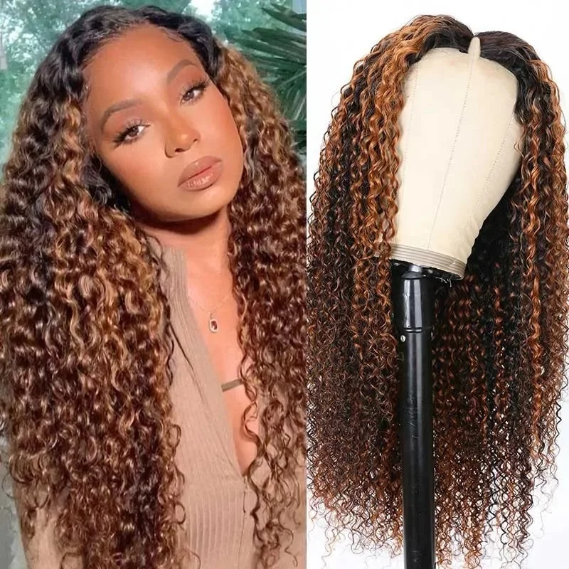 Cheap Highlight Peruvian V Part Wig Jerry Curly Full Head Thin Deep Water Wave Cambodian Human Hair Extensions For Black Women
Cheap Highlight Peruvian V Part Wig Jerry Curly Full Head Thin Deep Water Wave Cambodian Human Hair Extensions For Black Women
