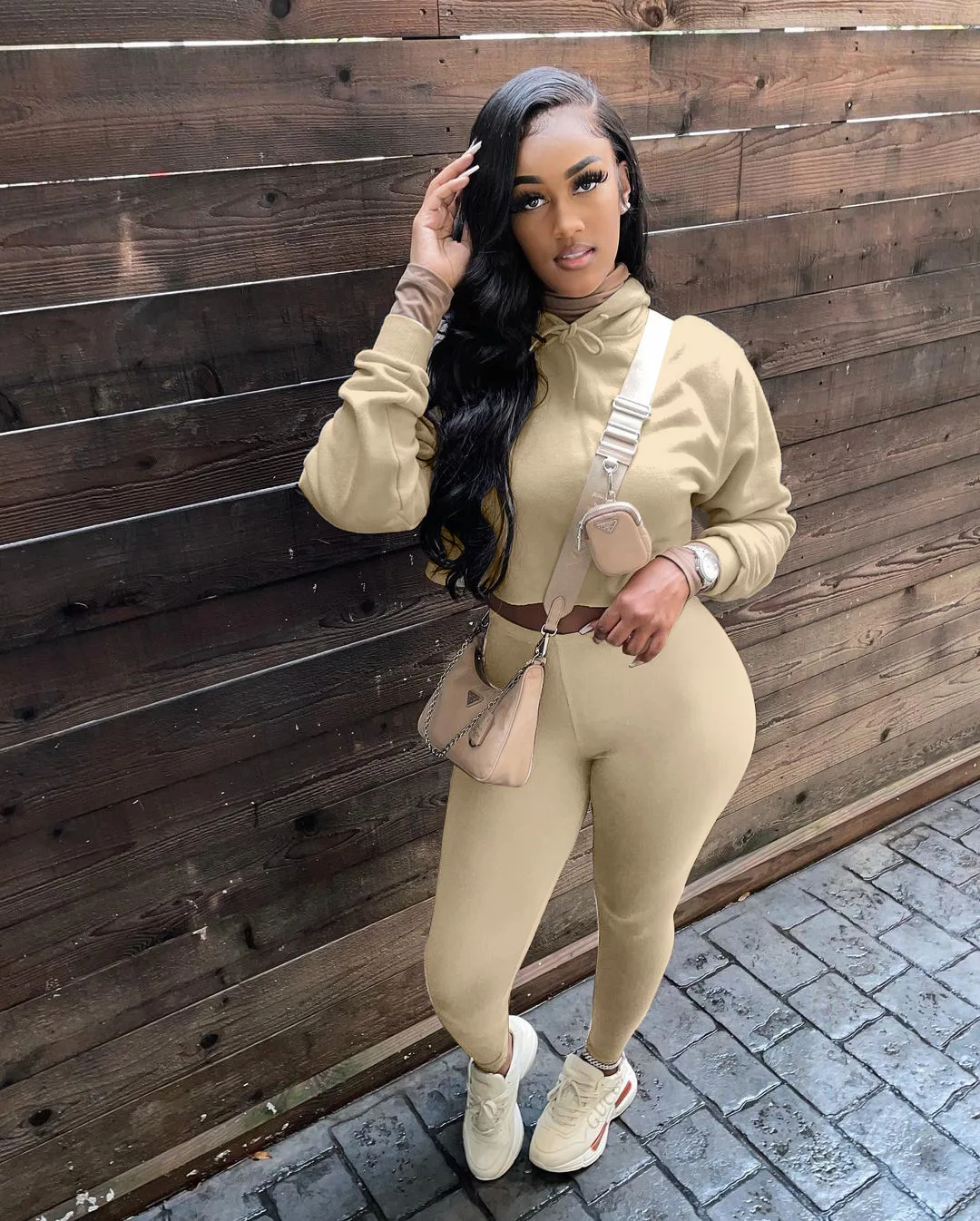 JXS1193 Women's Pure Color Fashion city leisure autumn/winter pure color 2 piece set womens hoodies joggers long sleeve
JXS1193 Women's Pure Color Fashion city leisure autumn/winter pure color 2 piece set womens hoodies joggers long sleeve