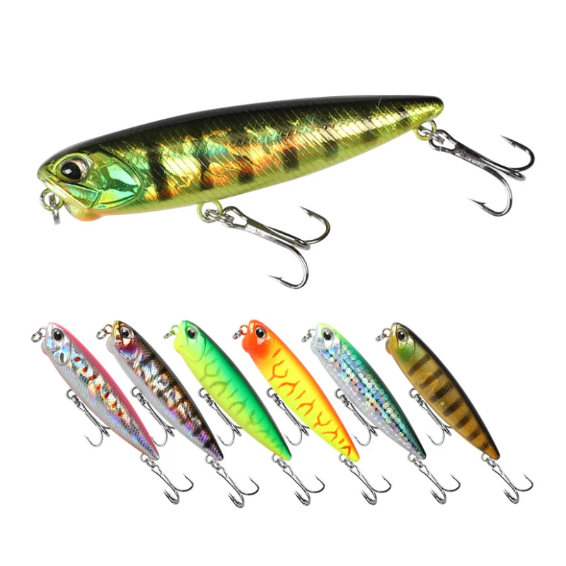 Top Right 5.5g 65mm Pe780 Wholesale Hard Bait Floating Pencil Top Water Fishing Hard Lure, As the picture shows
Top Right 5.5g 65mm Pe780 Wholesale Hard Bait Floating Pencil Top Water Fishing Hard Lure, As the picture shows