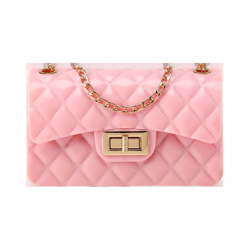 Designer Vintage Small Jelly Pack Small Candy Color Casual Flap Messenger Bags Chain Women Jelly Handbags
Designer Vintage Small Jelly Pack Small Candy Color Casual Flap Messenger Bags Chain Women Jelly Handbags