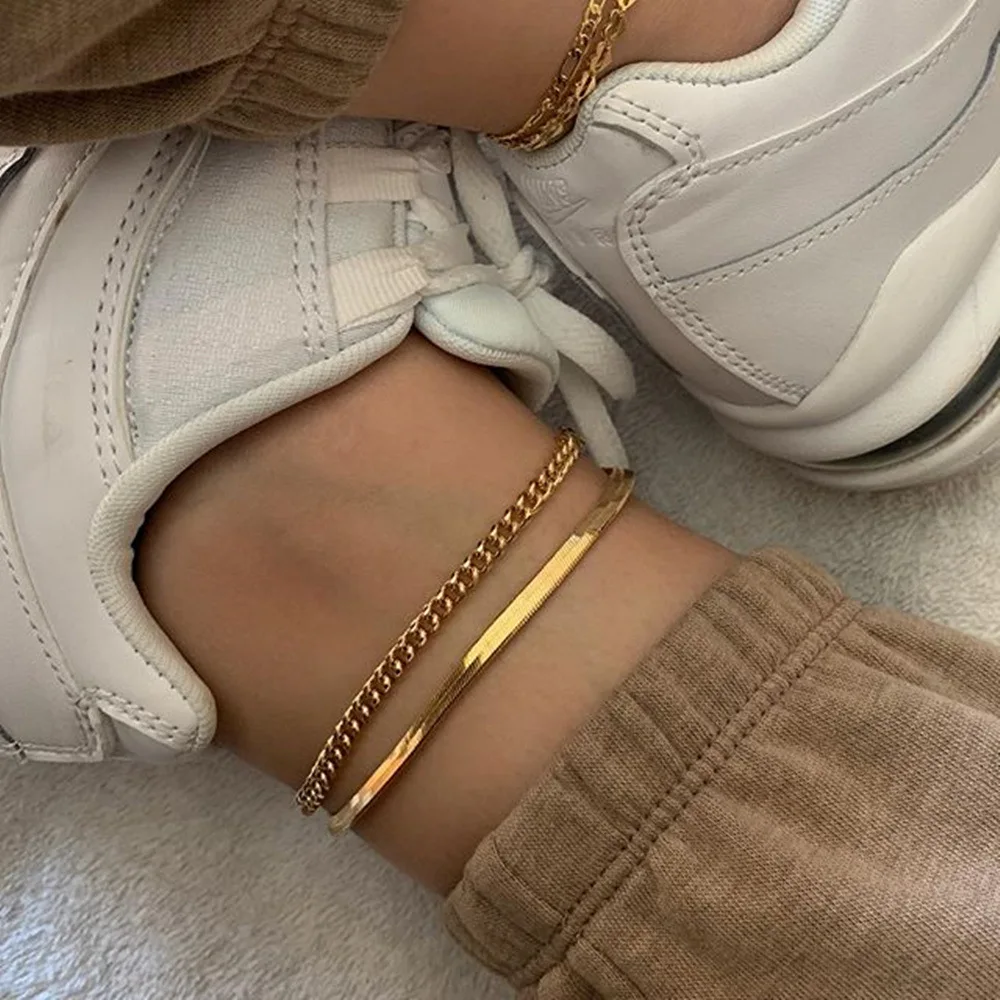 Anklets for Women Foot Accessorie Summer Beach Barefoot Sandals Bracelet ankle on the leg Female Ankle gifts(KAN416), As picture
Anklets for Women Foot Accessorie Summer Beach Barefoot Sandals Bracelet ankle on the leg Female Ankle gifts(KAN416), As picture
