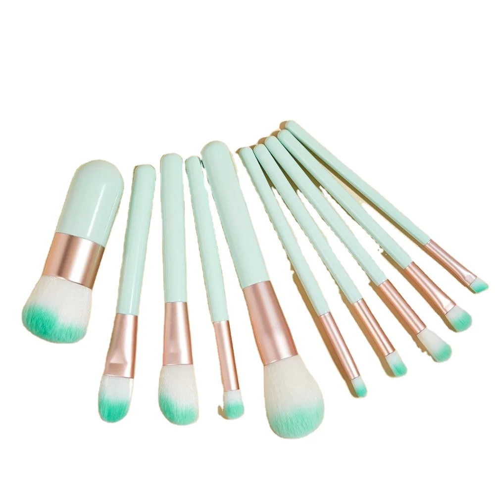 Jieniya New style of green 10pcs makeup brush set Synthetic hair brochas maquillajes professional vegan makeup brush set, Black
Jieniya New style of green 10pcs makeup brush set Synthetic hair brochas maquillajes professional vegan makeup brush set, Black