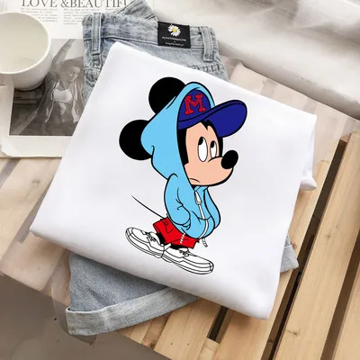 Huayida Women's Top Clothes Casual Short Sleeve T-Shirt Women Mickey T Shirt, Customized color
Huayida Women's Top Clothes Casual Short Sleeve T-Shirt Women Mickey T Shirt, Customized color