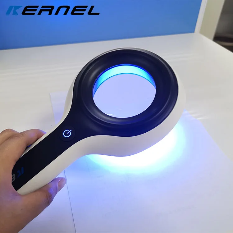 Portable Skin Analysis Dermatology Wood's Lamp skin analyzer for Pigmentation Vitiligo Observation Examination
Portable Skin Analysis Dermatology Wood's Lamp skin analyzer for Pigmentation Vitiligo Observation Examination