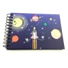2020 Rocket Planet Theme 5.8*8inches Small Scrapbook Photo Album With 20 pages Self-adhesive DIY Stick Pages for kids