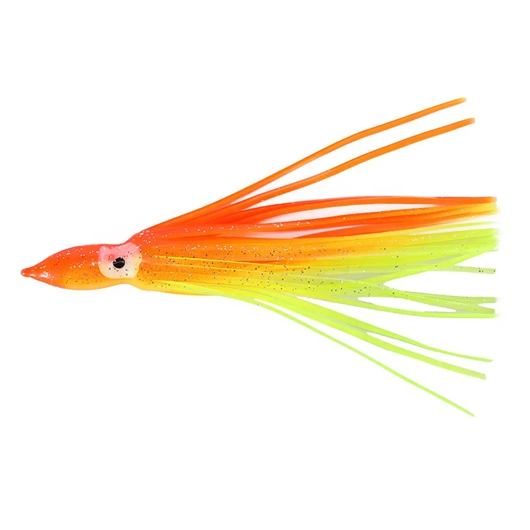 Soft Big octopus Bait Squid Skirt Fishing Lures Luminous Fishing Lures, 5colors
Soft Big octopus Bait Squid Skirt Fishing Lures Luminous Fishing Lures, 5colors