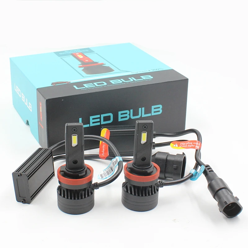 H H H Led Headlight Bulb W Lm White Led H H H H H H