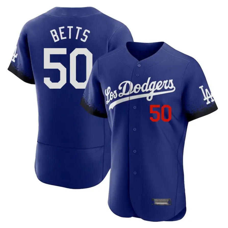 

2021 New Stitched Baseball Jerseys Los Angeles Custom Any Number And Name High Quality Jersey Dodger 50 Betts 22 Kershaw 7 Urias