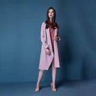 Women MTM Trench Coats Long Women Outwear Womens Overcoat