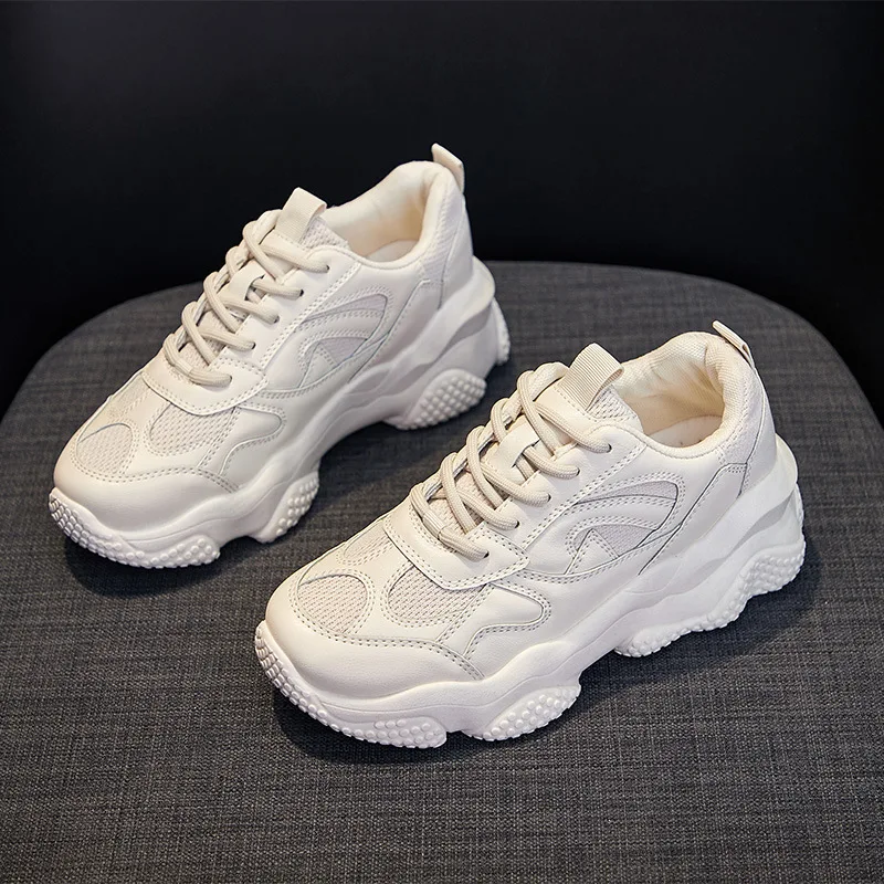 Fashion trendy platform shoes womens autumn new spring ladies walking casual sports shoes, As the pictures show
Fashion trendy platform shoes womens autumn new spring ladies walking casual sports shoes, As the pictures show