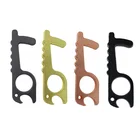Manufacturer Hot Sale Antimicrobial No Touch Key Door Opener Brass Metal Keychain