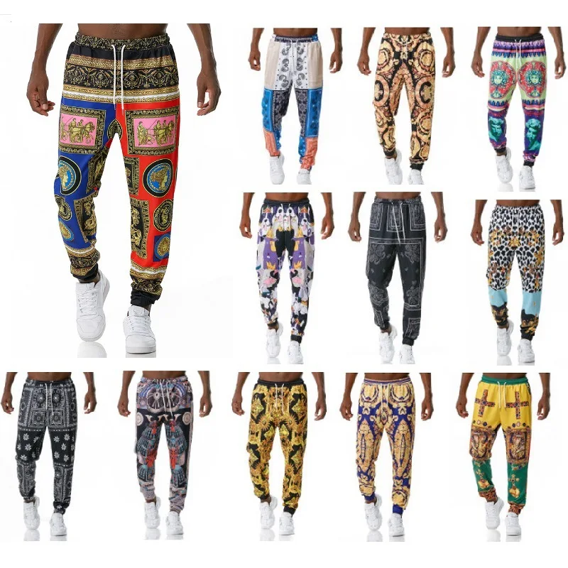 Men Costume Ethnic Style Retro European and American Fashion Printed Jogging Casual Pants Sports Trousers Drawstring Clothing
Men Costume Ethnic Style Retro European and American Fashion Printed Jogging Casual Pants Sports Trousers Drawstring Clothing
