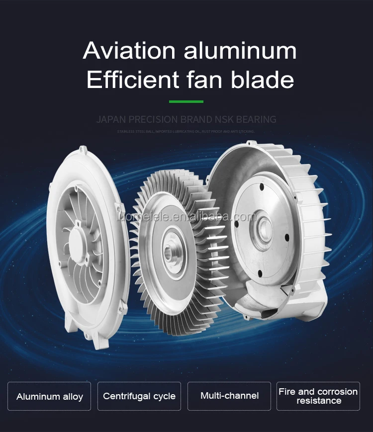 Driven Side Channel Blower, 3000W, 3800W - detail 10