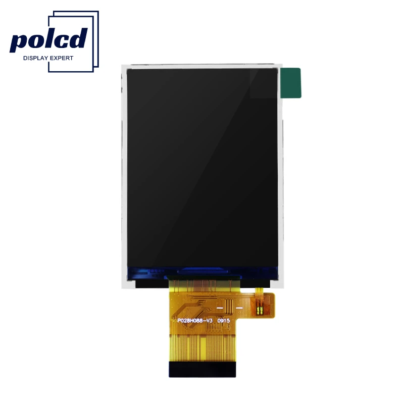 Polcd 2.8 Inch TFT Display 240*320 Resolution ST7789V RGB Color Screen 2.8" LCD Module
Polcd 2.8 Inch TFT Display 240*320 Resolution ST7789V RGB Color Screen 2.8" LCD Module