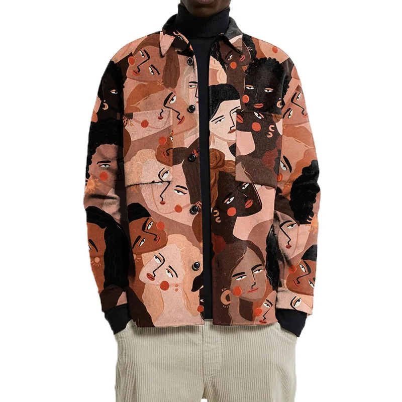 Spring printed portrait jacket long sleeve ryder cup shirt boys sublimation shirts, As picture or customized
Spring printed portrait jacket long sleeve ryder cup shirt boys sublimation shirts, As picture or customized