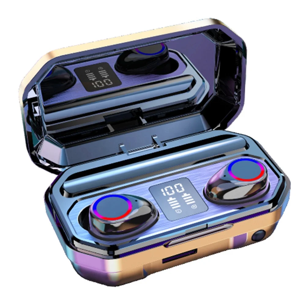 Tws Earbuds In Ear with Mic CVC8.0 Noise Cancelling waterproof Earphones Headphones Sports for iphones and android
Tws Earbuds In Ear with Mic CVC8.0 Noise Cancelling waterproof Earphones Headphones Sports for iphones and android