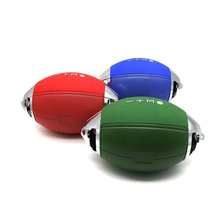 ZZYD FM Radio TF card USB SLC-072 Portable Bass Wireless Bluetooth Speaker Football New Design Mini Speaker - ANKUX.COM
