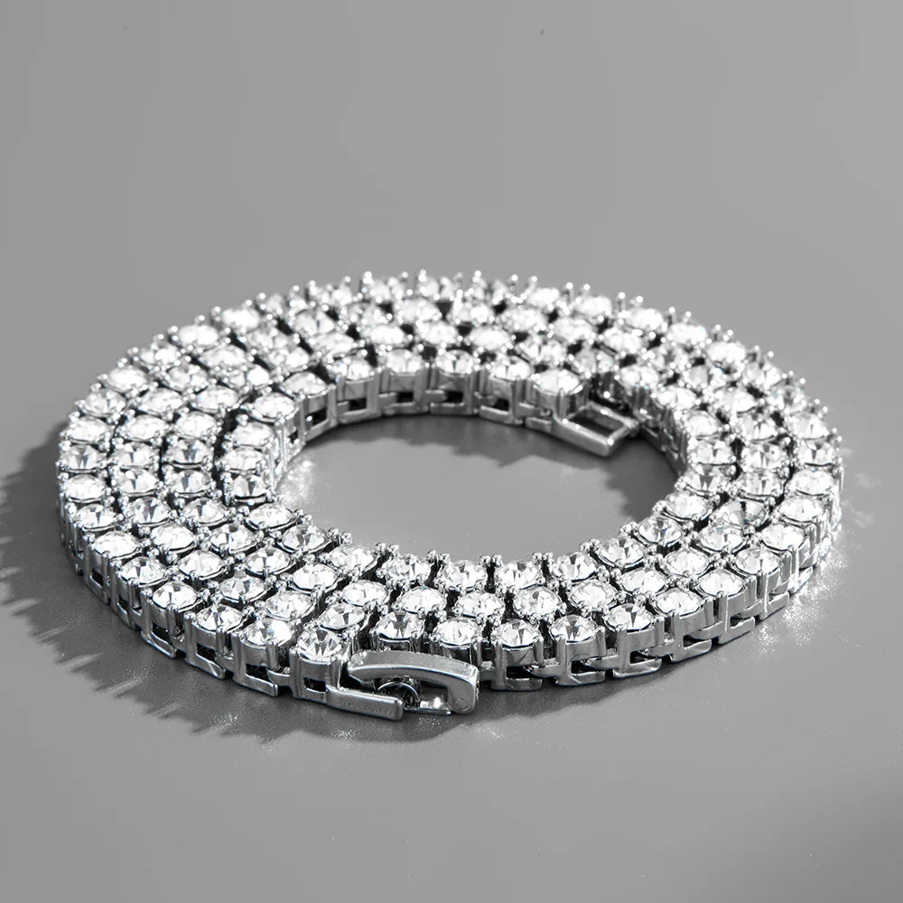 Wholesale hot sale 3 mm unisex full diamond tennis hip hop bracelet and necklace with pink rhinestone
Wholesale hot sale 3 mm unisex full diamond tennis hip hop bracelet and necklace with pink rhinestone