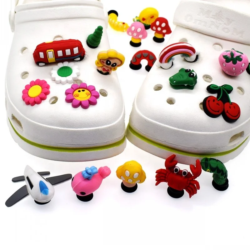 Available 3D Shoe Charms Crocodile dinosaur girl fruit colorful animals for shoe wristband accessories and decoration, Customized
Available 3D Shoe Charms Crocodile dinosaur girl fruit colorful animals for shoe wristband accessories and decoration, Customized