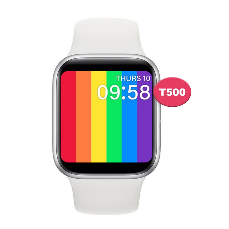 Smart Watch 2020 Newest T500 Bluetooth Smart Watch with Heart Rate Sleep Monitor for Smart phone, Black,white. pink. blue
Smart Watch 2020 Newest T500 Bluetooth Smart Watch with Heart Rate Sleep Monitor for Smart phone, Black,white. pink. blue