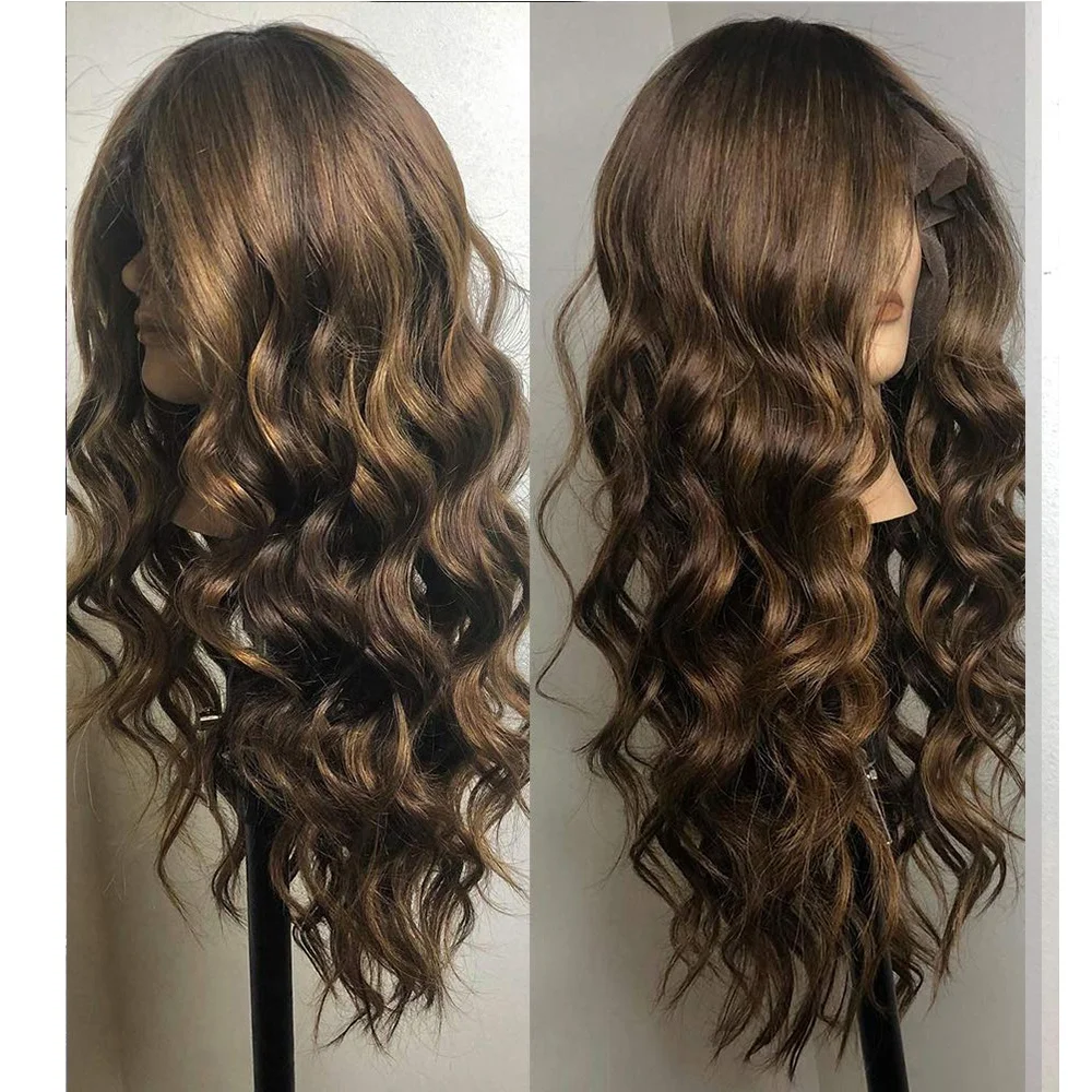 Body Wave Lace Front Human Hair Wigs Brazilian Baby Hair Highlights Soft Chocolate Color 150% Density Virgin Human Hair Wigs, Natrual color wig
Body Wave Lace Front Human Hair Wigs Brazilian Baby Hair Highlights Soft Chocolate Color 150% Density Virgin Human Hair Wigs, Natrual color wig