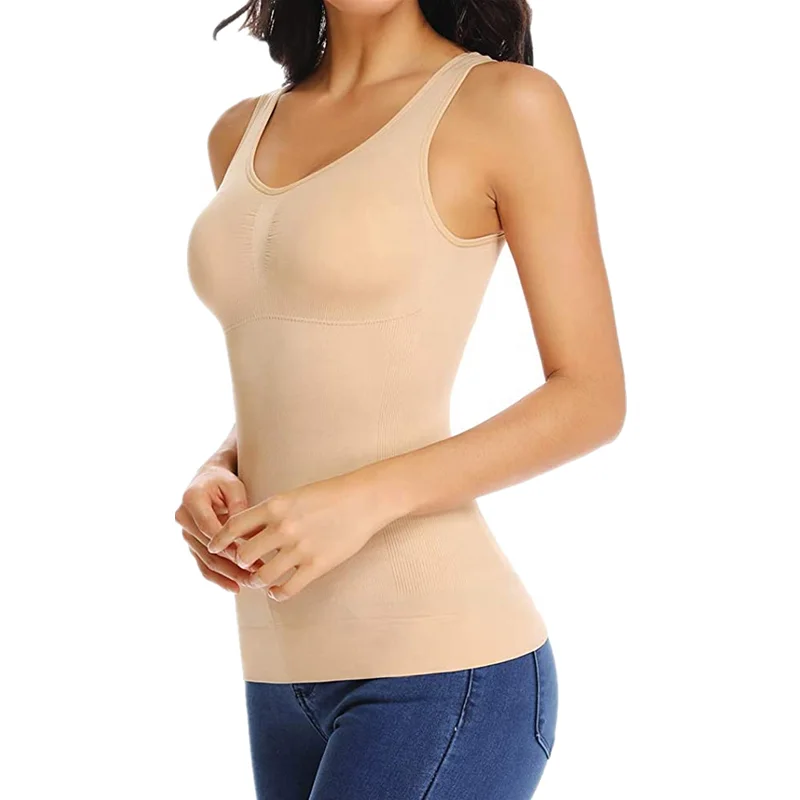 Amazon hot selling women tank top high quality shaperwear cami shaper slimming tanks, Black, nude ,white
Amazon hot selling women tank top high quality shaperwear cami shaper slimming tanks, Black, nude ,white