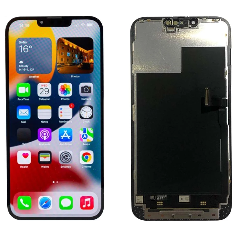 Original Mobile Screen for iPhone 13 13proMax LCD display For Apple iPhone 13 13 Pro Max Touch Screen Digitizer Assembly
Original Mobile Screen for iPhone 13 13proMax LCD display For Apple iPhone 13 13 Pro Max Touch Screen Digitizer Assembly