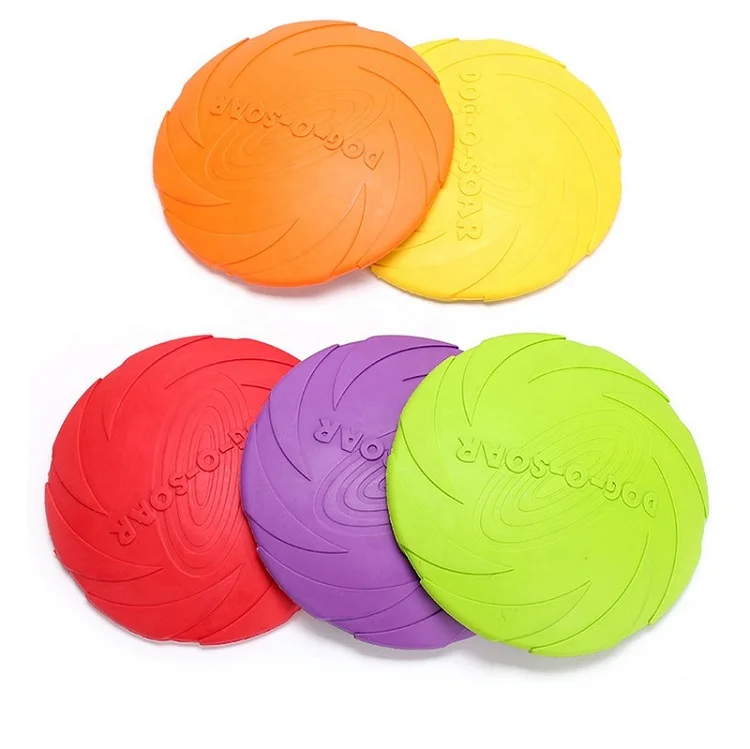 Wholesale Eco-friendly Stocked Pet Product Natural Rubber Dog Training Toys Pet Flying disc
Wholesale Eco-friendly Stocked Pet Product Natural Rubber Dog Training Toys Pet Flying disc