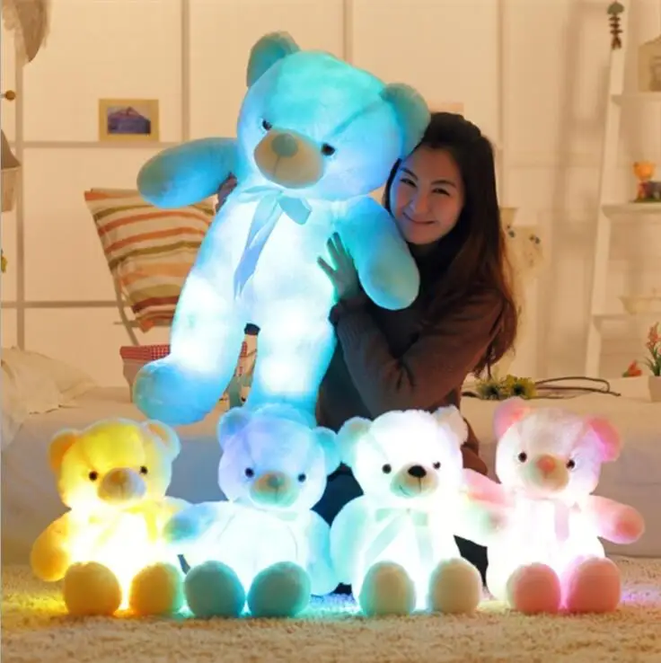 Free Shipping Romantic Colorful Flash LED light Plush Teddy Bear Throw Pillow Doll White Colorful Shining Led Light Pillow
Free Shipping Romantic Colorful Flash LED light Plush Teddy Bear Throw Pillow Doll White Colorful Shining Led Light Pillow