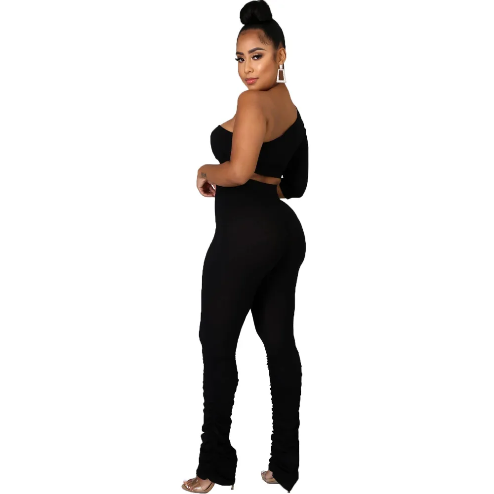 Sexy Women's Suits Fashion Pleated Trousers Single Sleeve Tops Ladies Suits, Different colors and support to customized
Sexy Women's Suits Fashion Pleated Trousers Single Sleeve Tops Ladies Suits, Different colors and support to customized