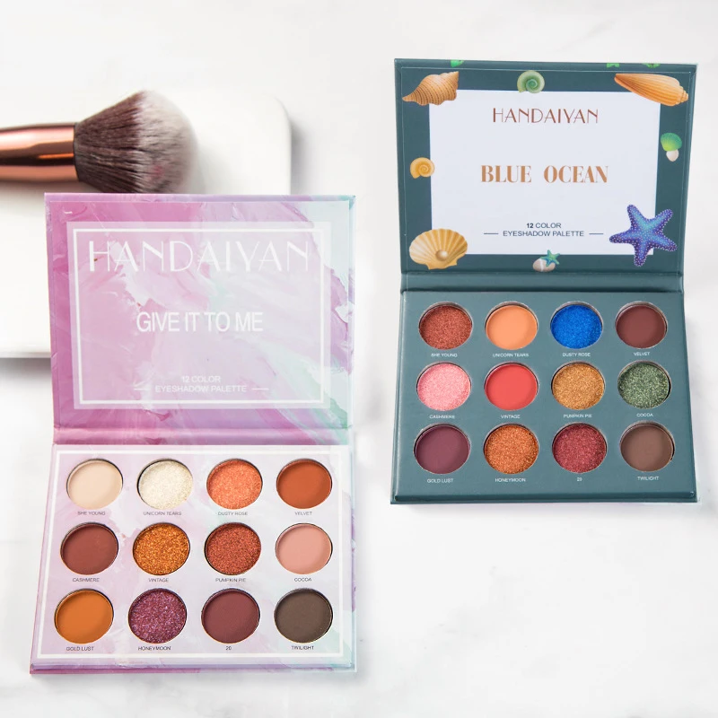 12 Colors Oem Matte Shimmer Eye Shadow Palette Private Label Pigment Custom Logo
12 Colors Oem Matte Shimmer Eye Shadow Palette Private Label Pigment Custom Logo