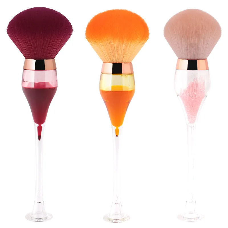 Private Label Makeup Tool Luxury Wine Bottle Makeup Brush Best Selling Professional Private Label Wine Glass Makeup Powder Brush, Customized color
Private Label Makeup Tool Luxury Wine Bottle Makeup Brush Best Selling Professional Private Label Wine Glass Makeup Powder Brush, Customized color
