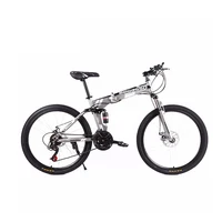 Bicycle 26 inch 21 speed high-carbon steel sports bicycle folding mountain bike foldable bicycle
Bicycle 26 inch 21 speed high-carbon steel sports bicycle folding mountain bike foldable bicycle